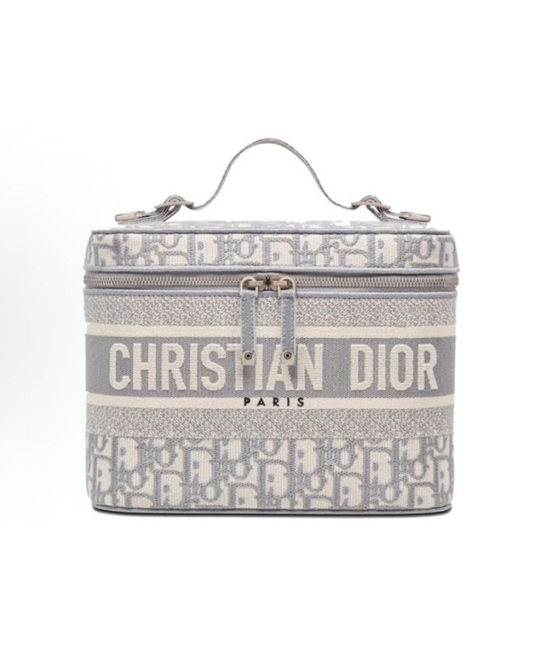 CHRISTIAN DIOR Антрацитовая сумка с короткими ручками, фото 4