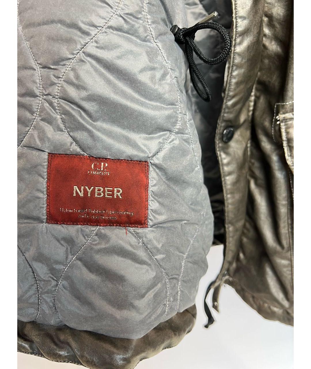 CP COMPANY Коричневая полиамидовая куртка, фото 4