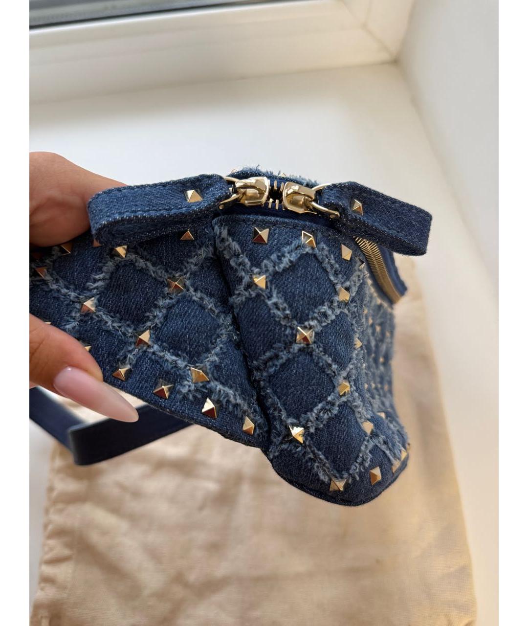 VALENTINO Деним поясная сумка, фото 2