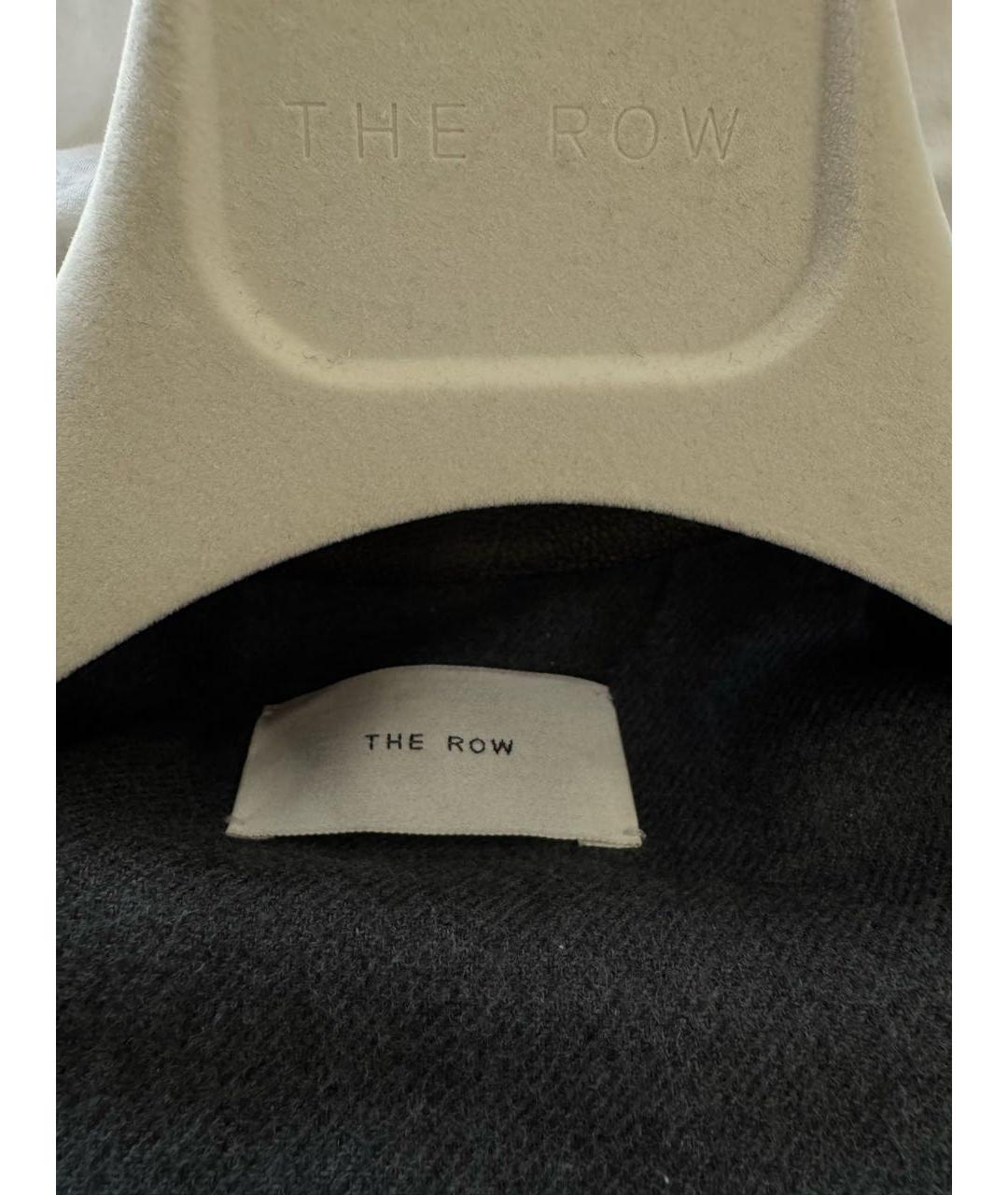 THE ROW Коричневая кожаная куртка, фото 8