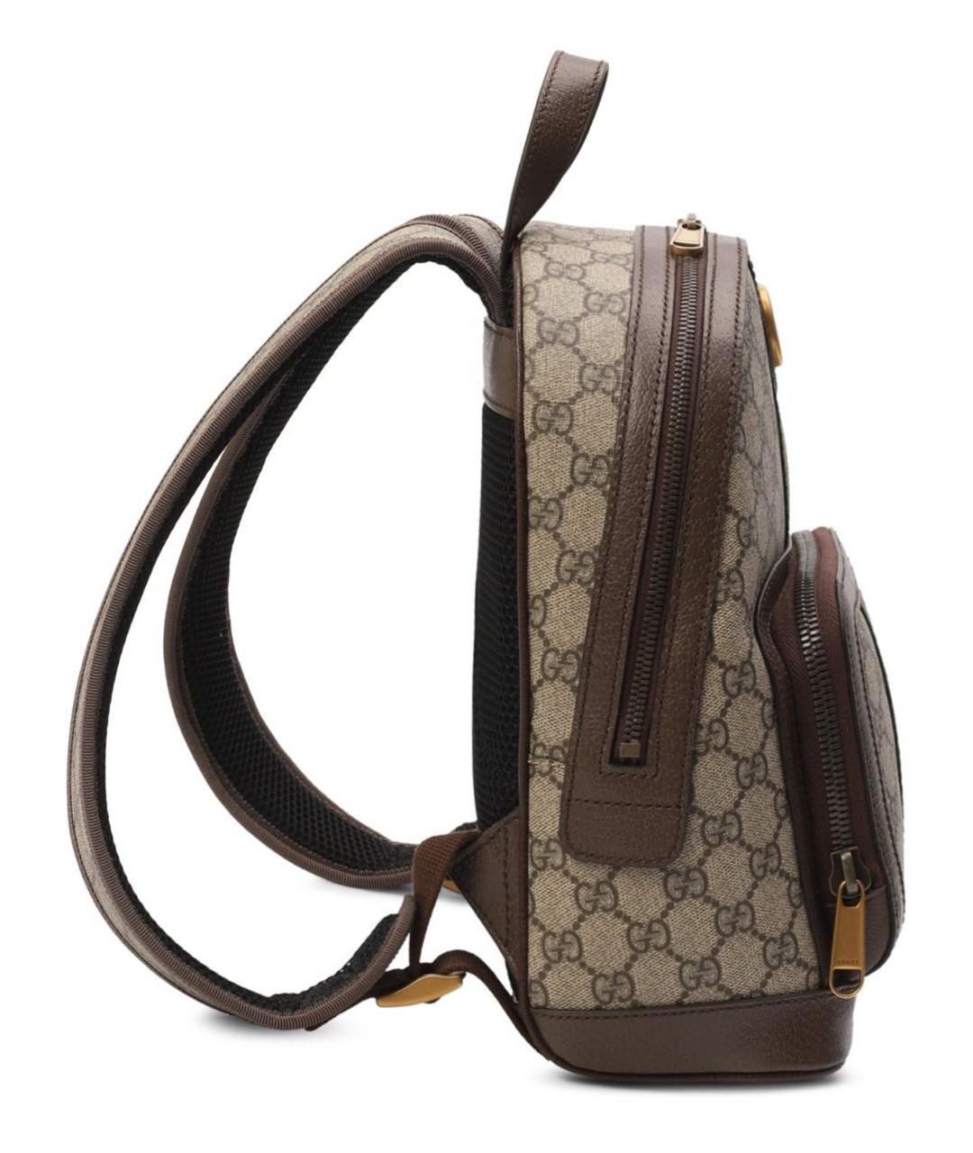 GUCCI Коричневый рюкзак, фото 6
