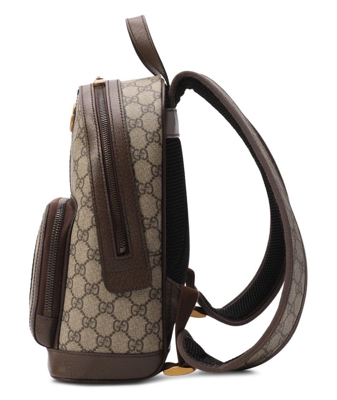 GUCCI Коричневый рюкзак, фото 5