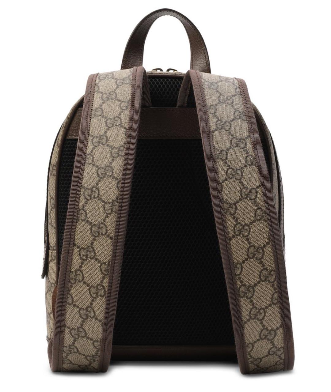 GUCCI Коричневый рюкзак, фото 3