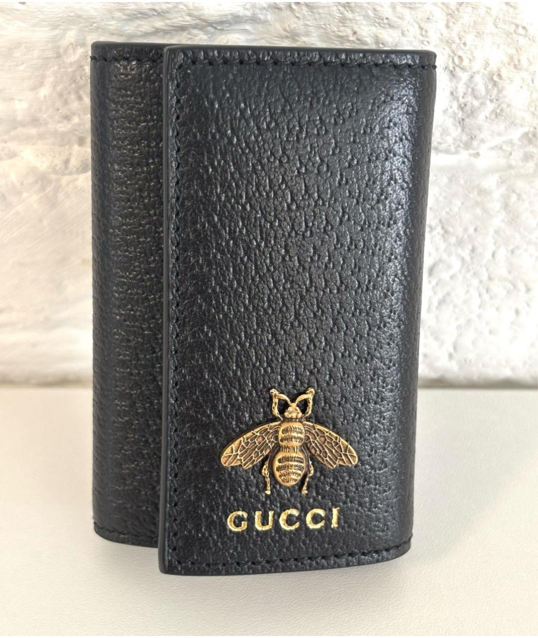 GUCCI Черная ключница, фото 8
