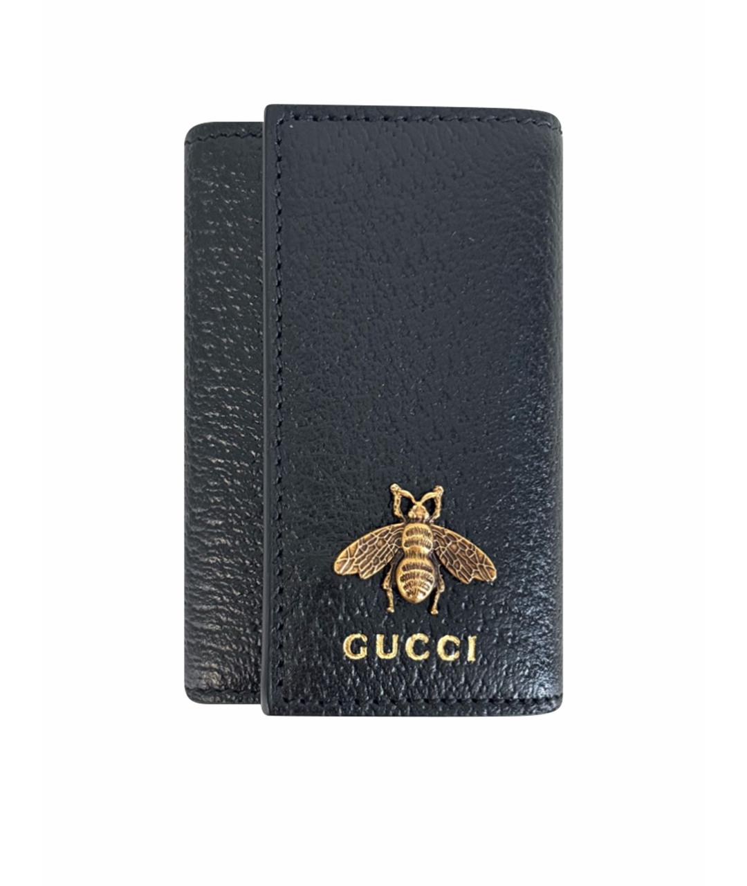 GUCCI Черная ключница, фото 1