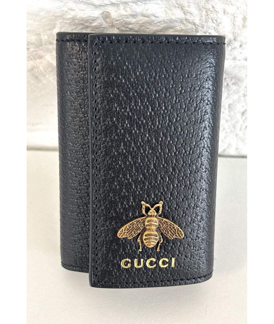 GUCCI Черная ключница, фото 5