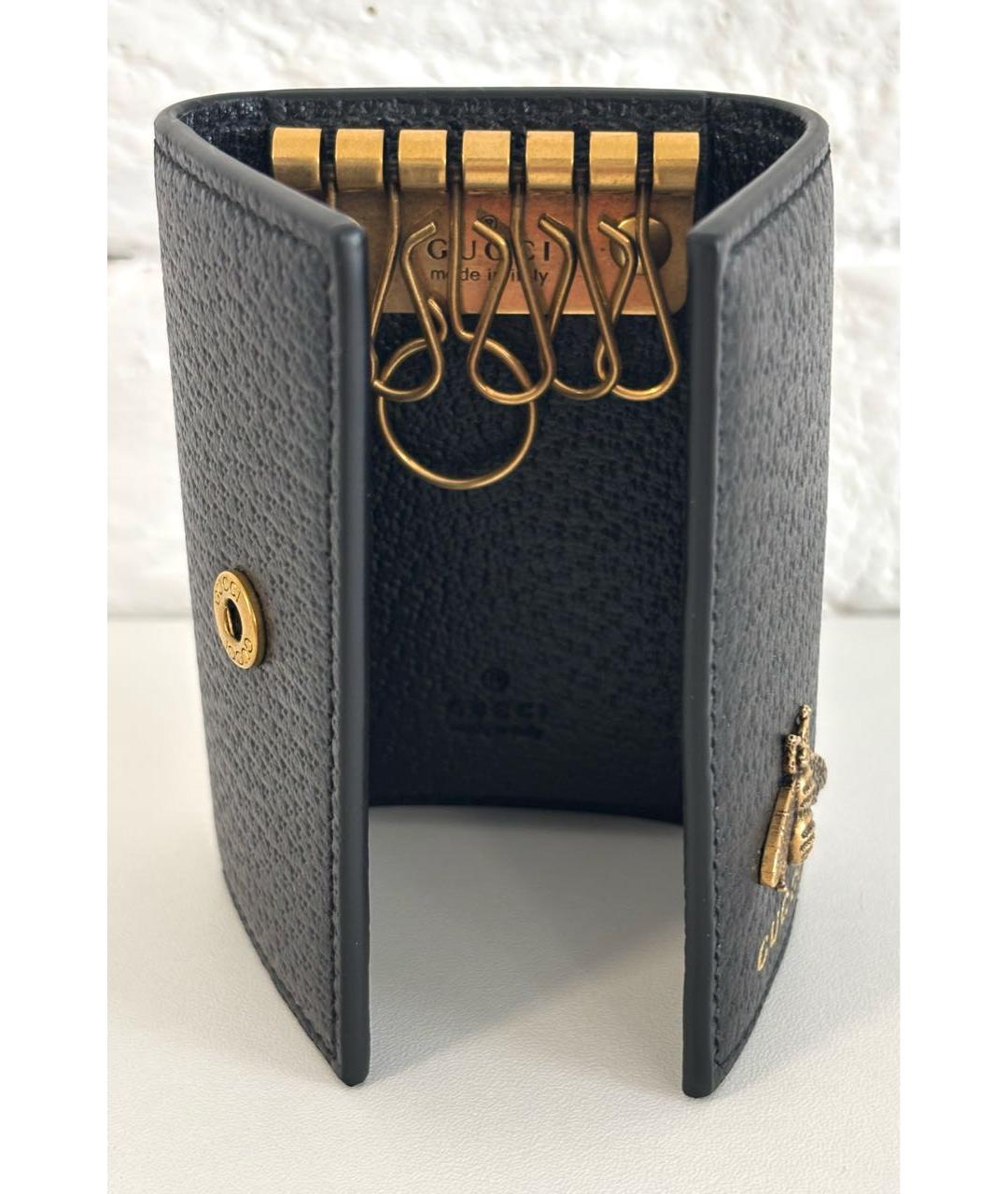 GUCCI Черная ключница, фото 3