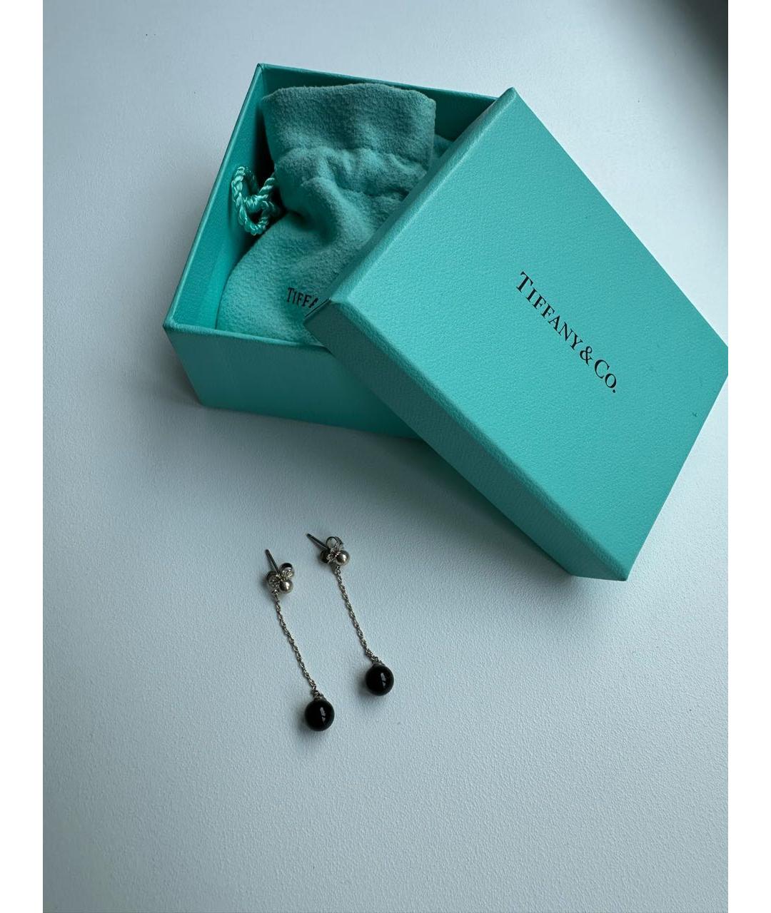 TIFFANY&CO Серебряные серебряные серьги, фото 4