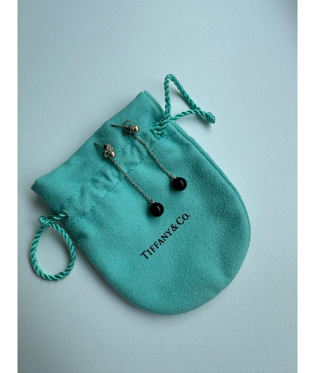 TIFFANY&CO Серебряные серебряные серьги, фото 6