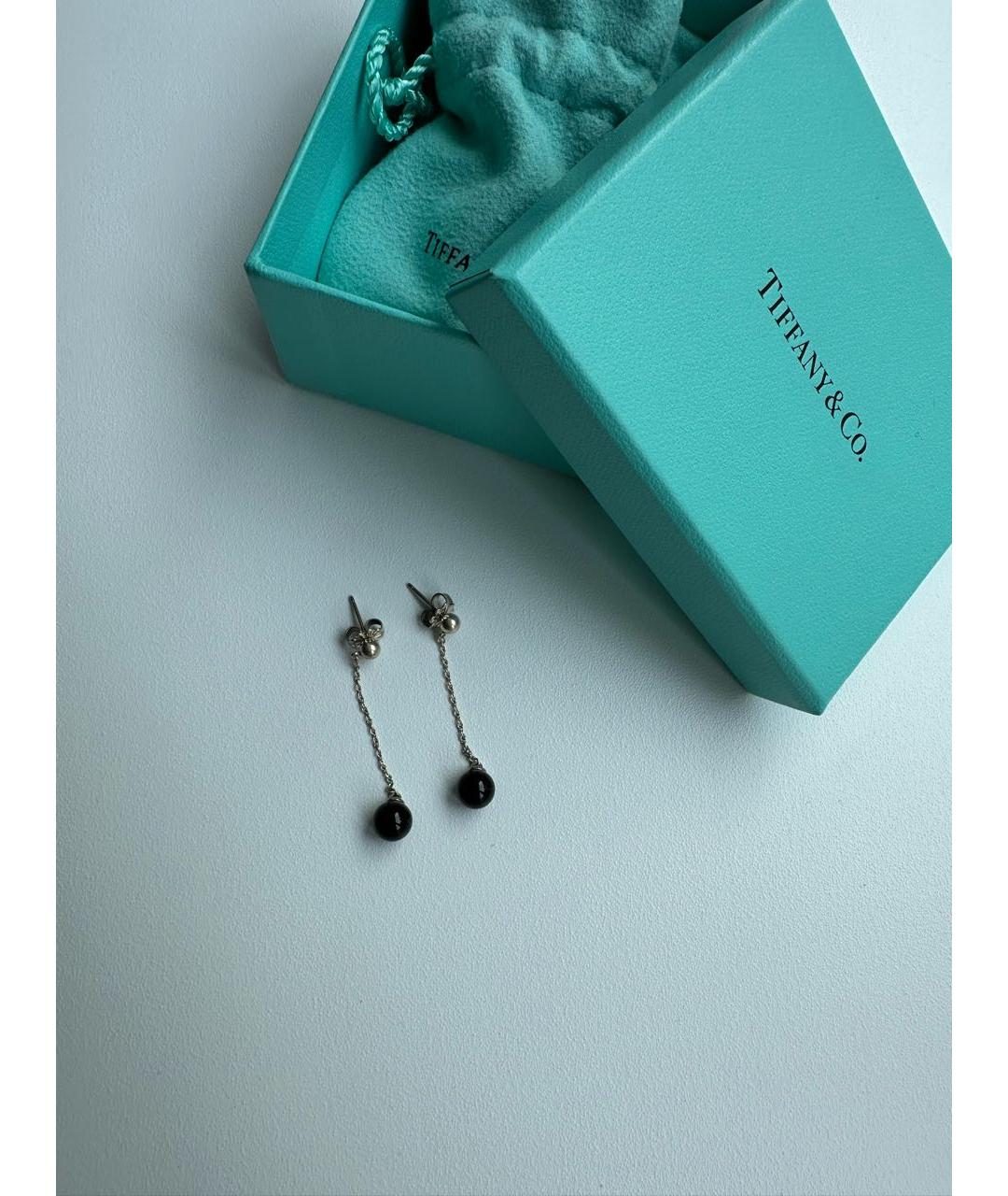 TIFFANY&CO Серебряные серебряные серьги, фото 2