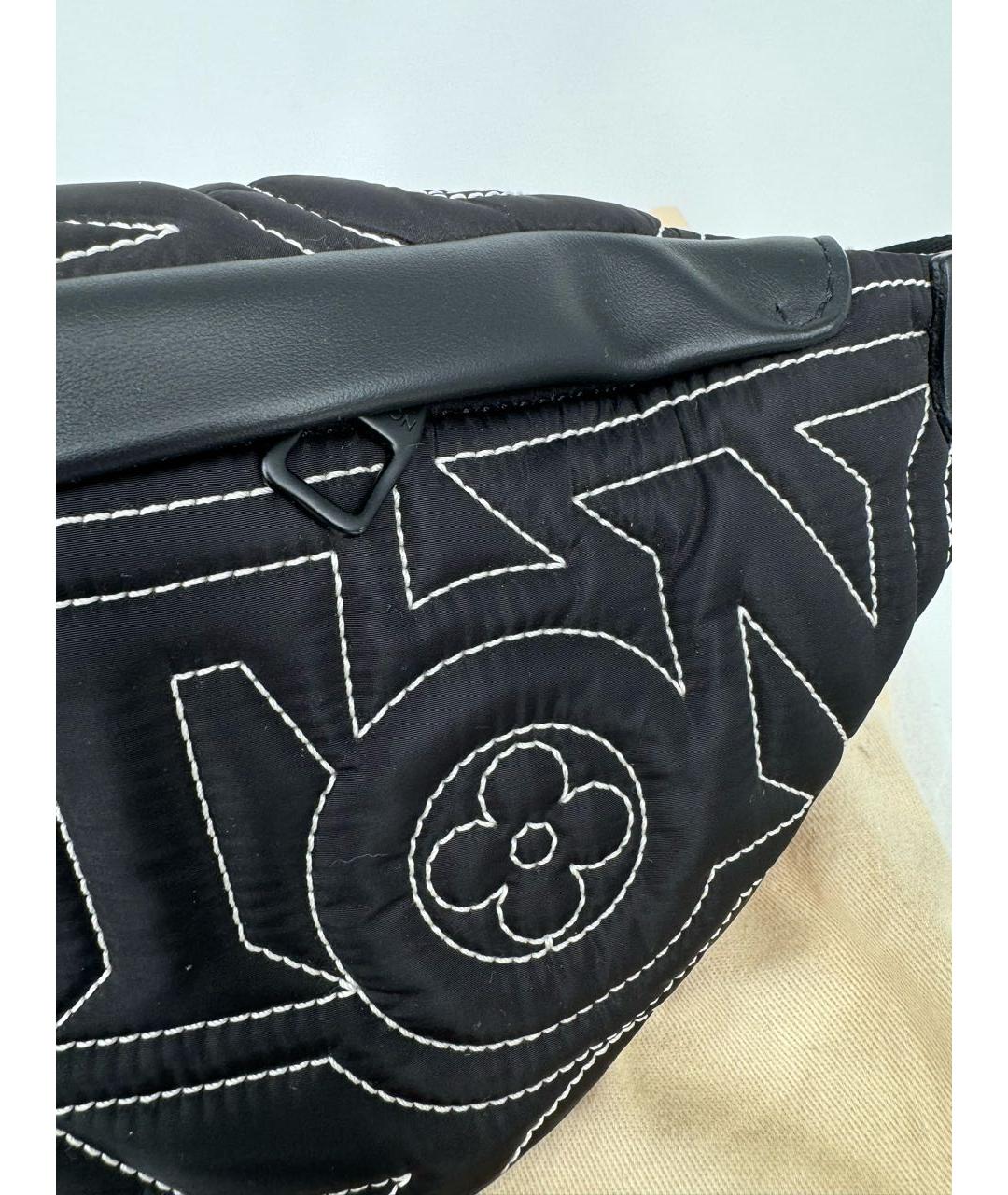 LOUIS VUITTON Черная поясная сумка, фото 3