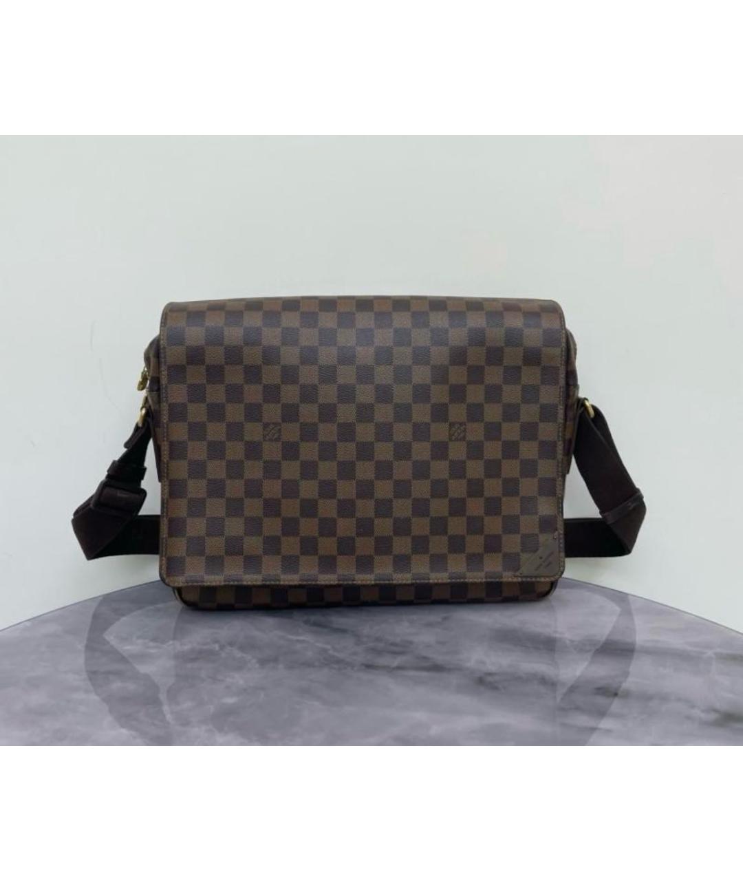 LOUIS VUITTON Коричневая сумка на плечо, фото 3