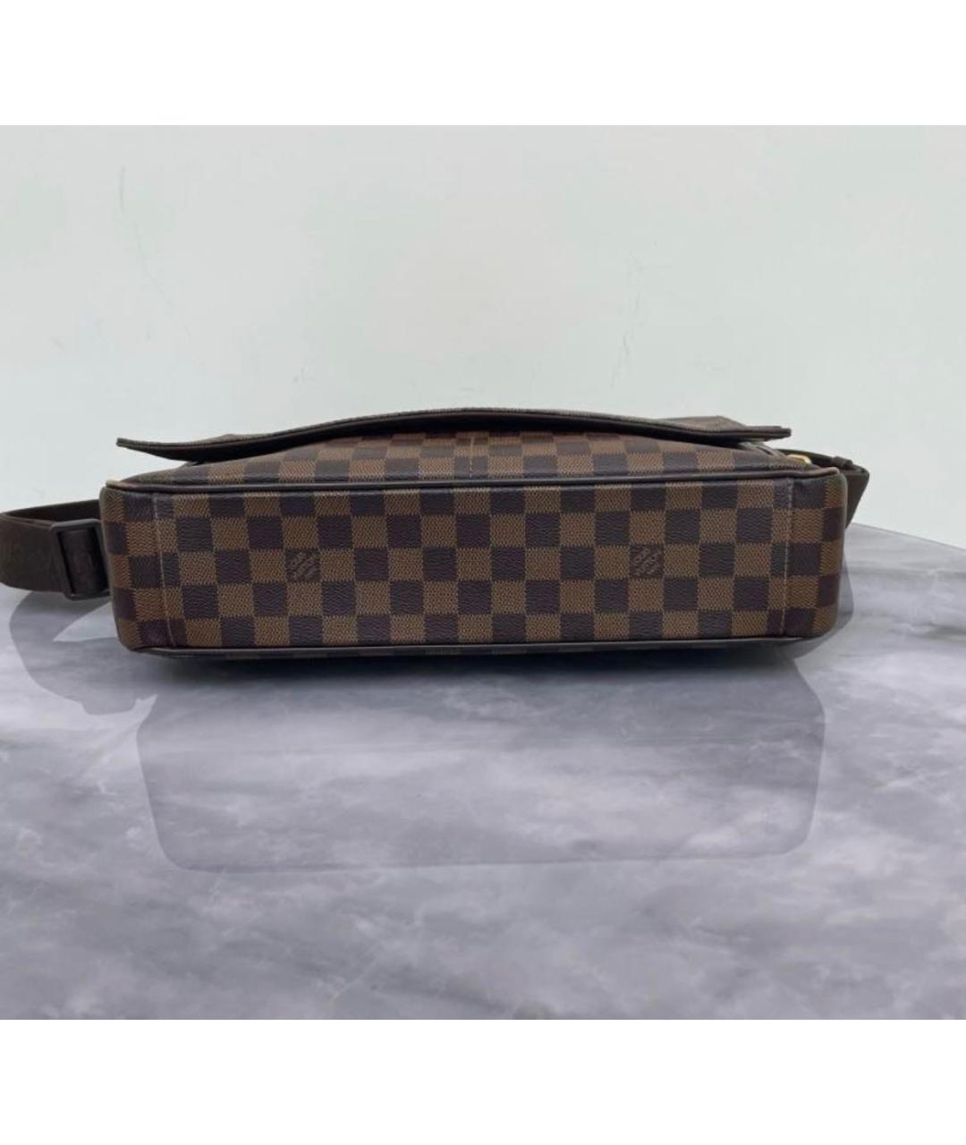 LOUIS VUITTON Коричневая сумка на плечо, фото 6