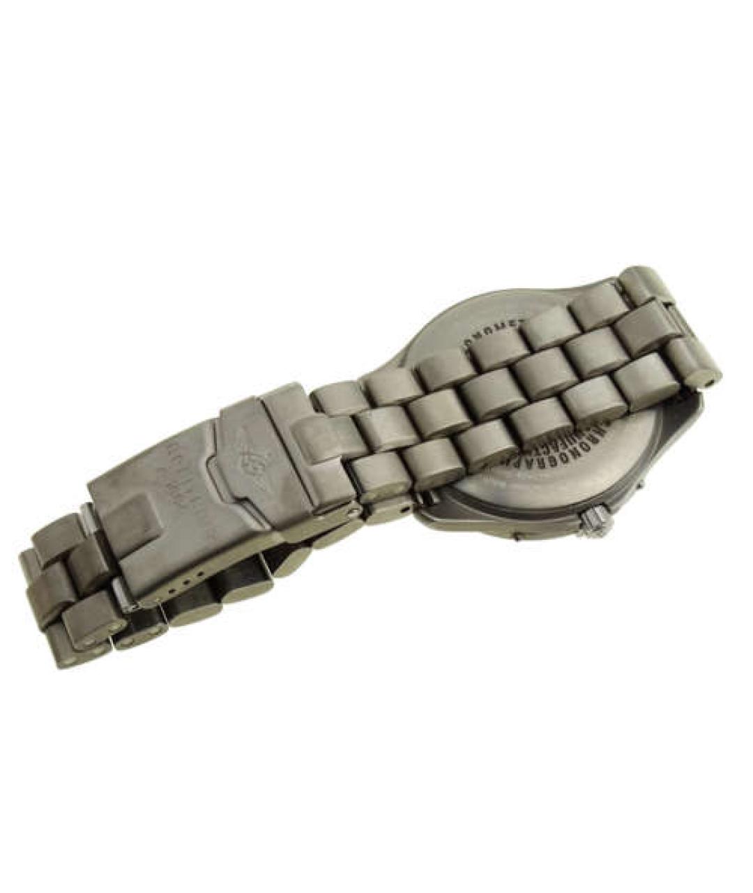 BREITLING Серебряные титановые часы, фото 3