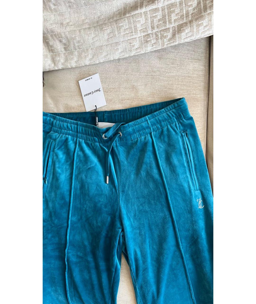 JUICY COUTURE Бирюзовый полиэстеровый спортивные костюмы, фото 4