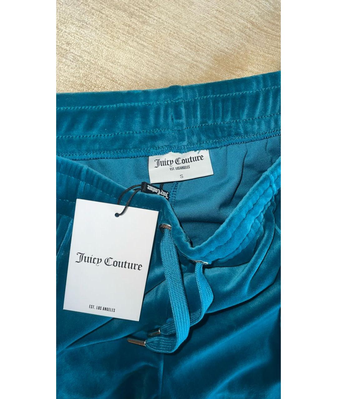 JUICY COUTURE Бирюзовый полиэстеровый спортивные костюмы, фото 8