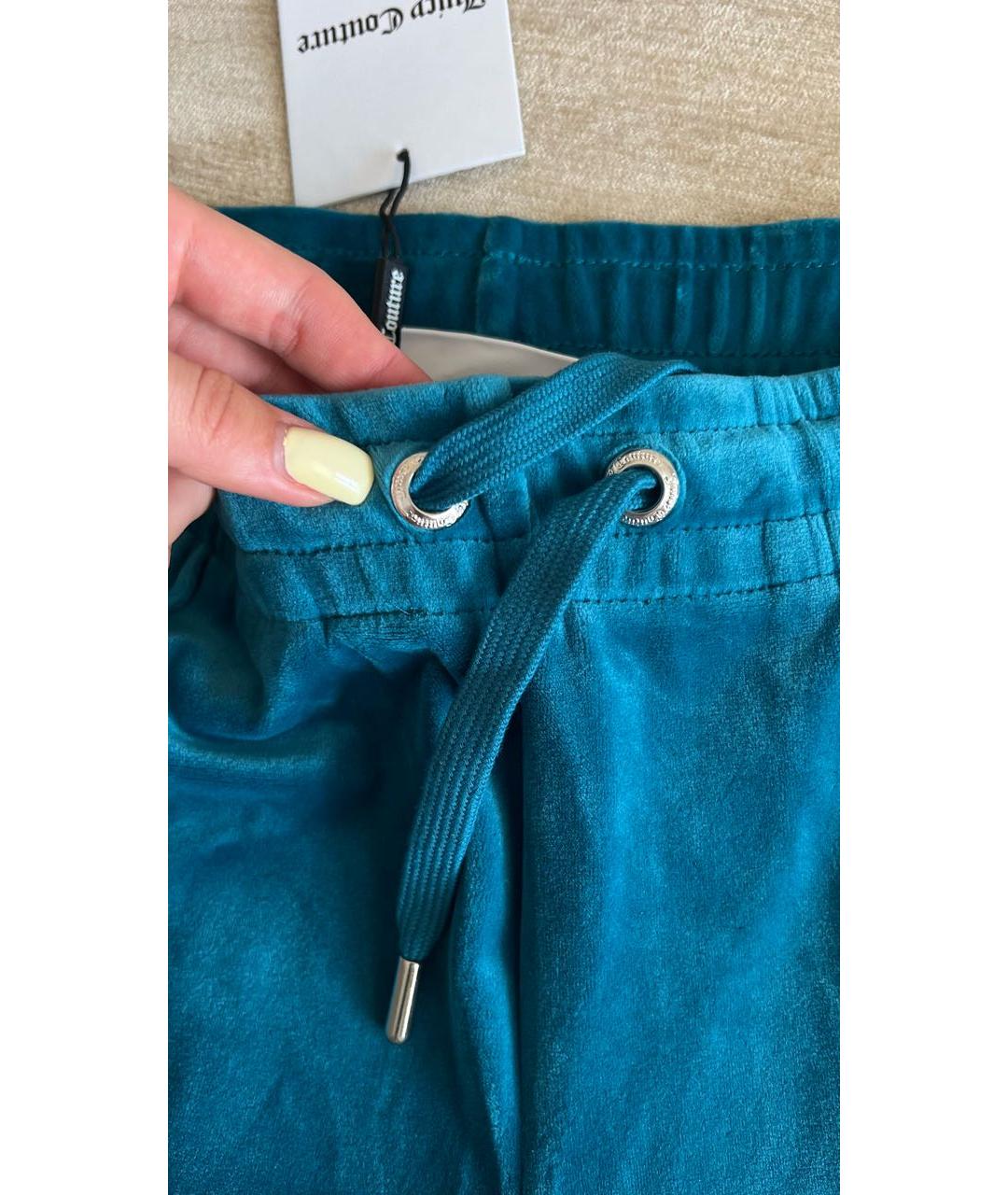 JUICY COUTURE Бирюзовый полиэстеровый спортивные костюмы, фото 5