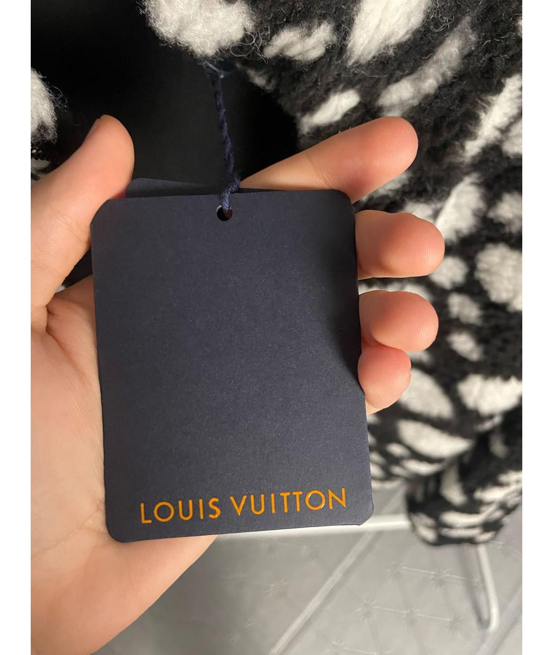 LOUIS VUITTON Черная полиэстеровая куртка, фото 8