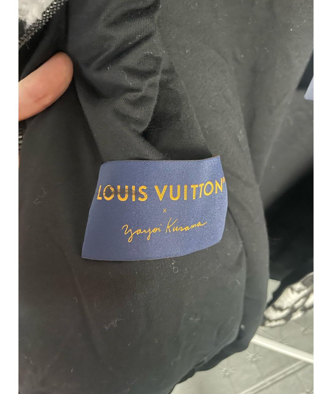LOUIS VUITTON Черная полиэстеровая куртка, фото 5