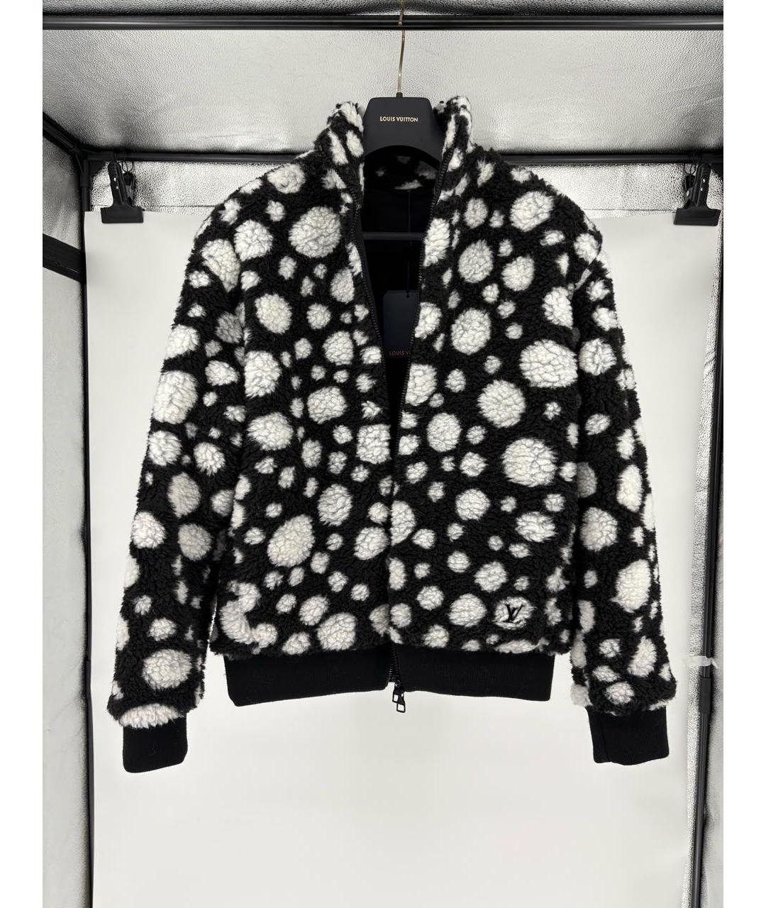 LOUIS VUITTON Черная полиэстеровая куртка, фото 9