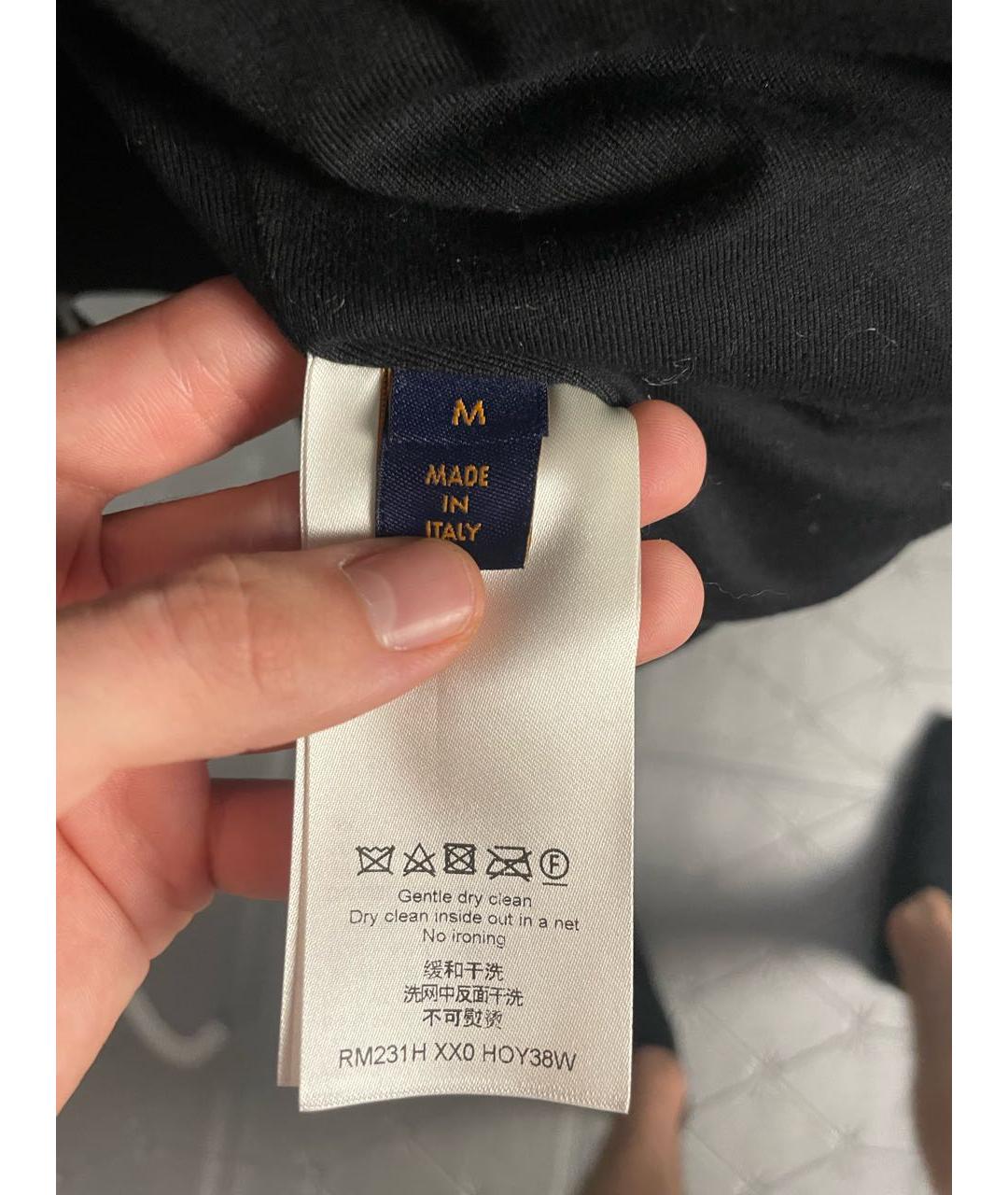LOUIS VUITTON Черная полиэстеровая куртка, фото 6