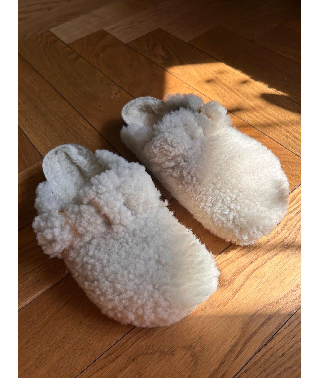 BIRKENSTOCK Белые сабо, фото 3