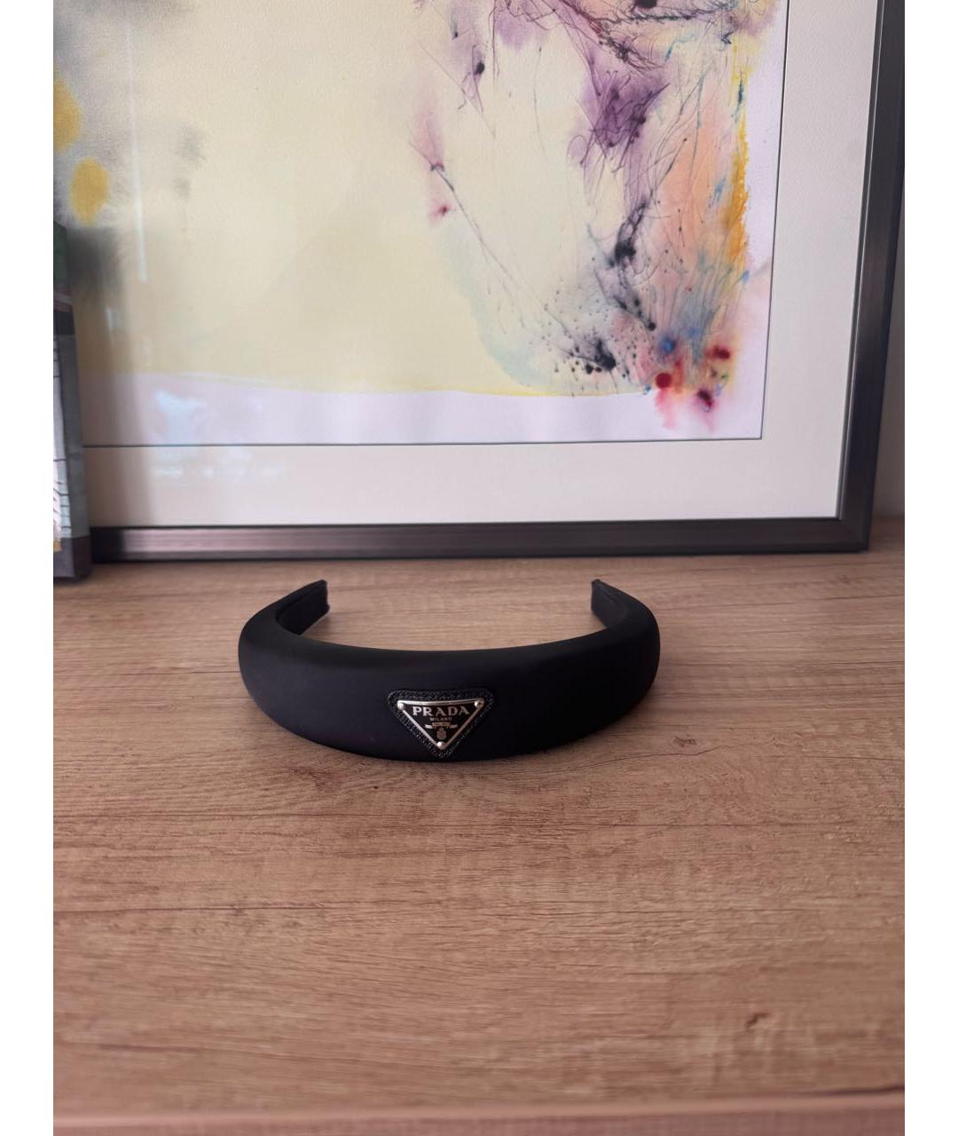 PRADA Черный ободок, фото 5