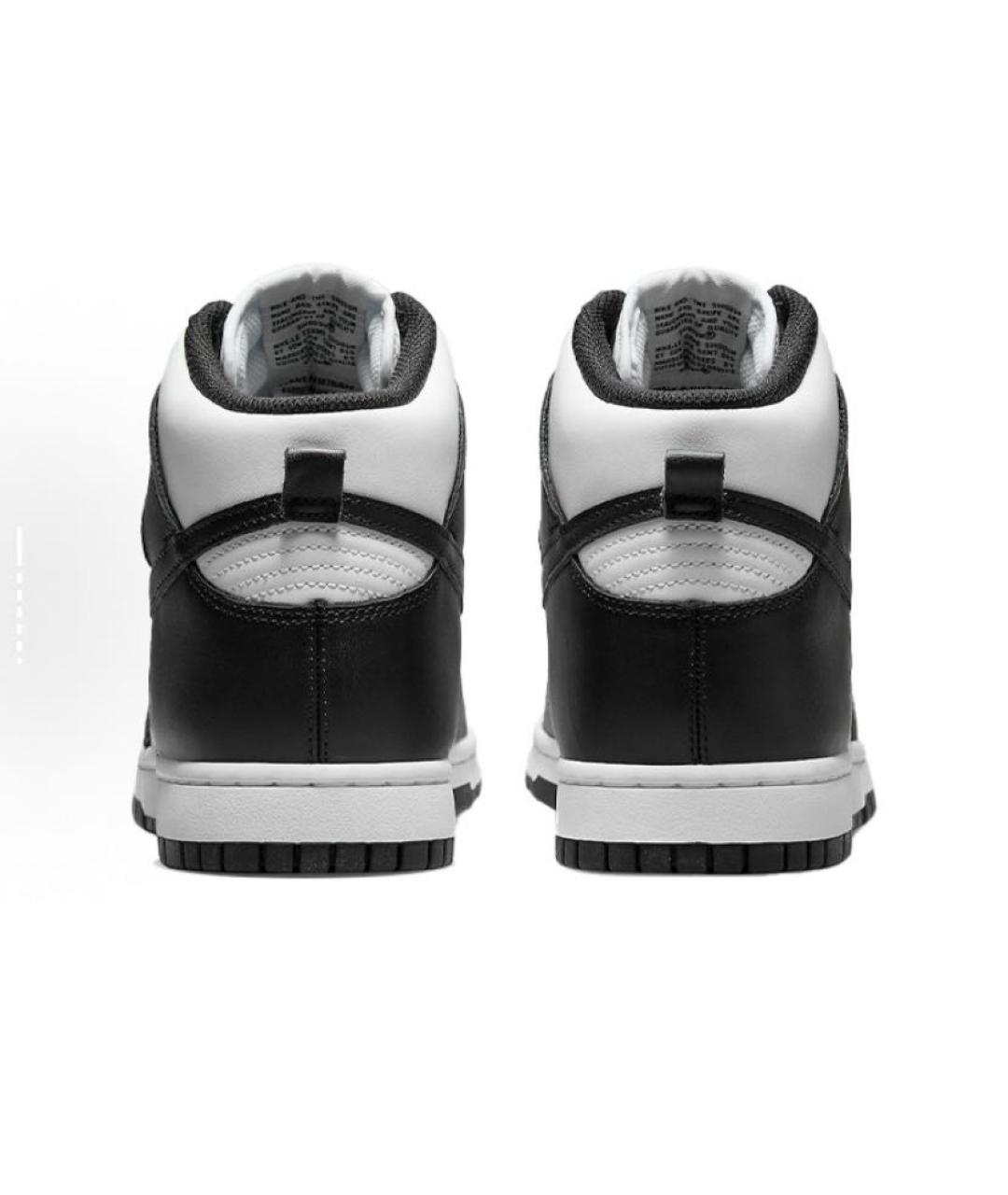 NIKE Черные кожаные кроссовки, фото 5