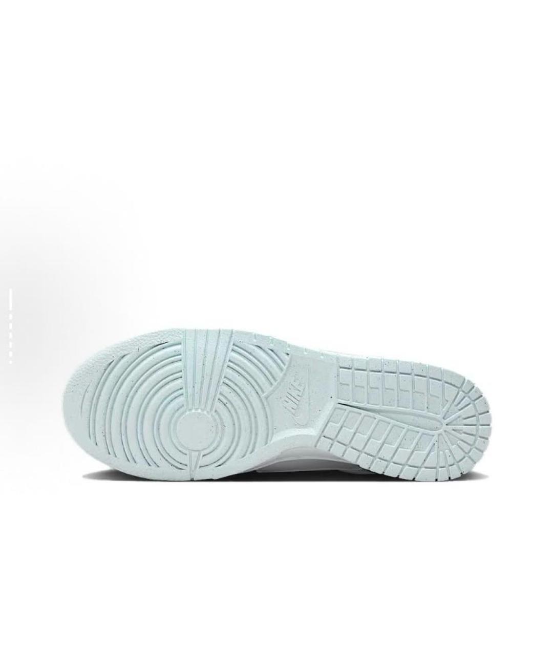 NIKE Голубые кожаные кроссовки, фото 6