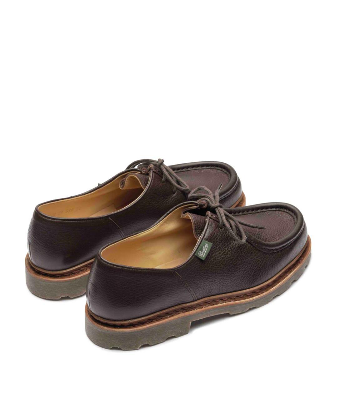 PARABOOT Коричневые кожаные туфли, фото 2