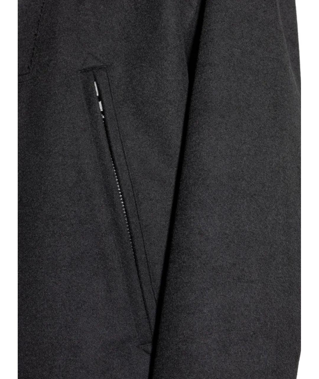 Y-3 Черная шерстяная куртка, фото 4