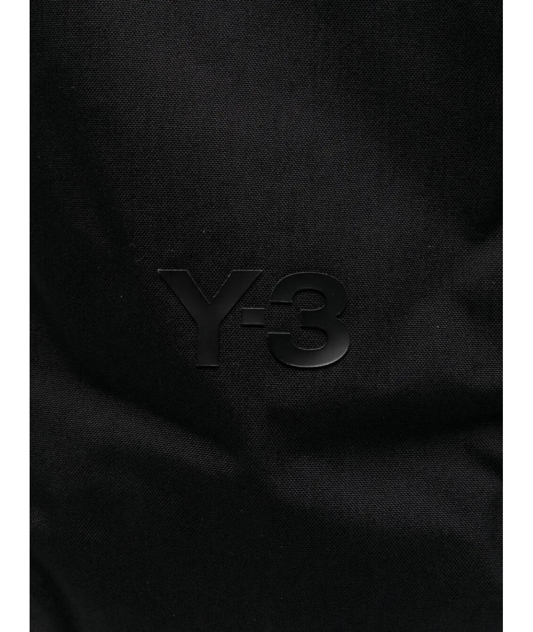 Y-3 Черный синтетический рюкзак, фото 3