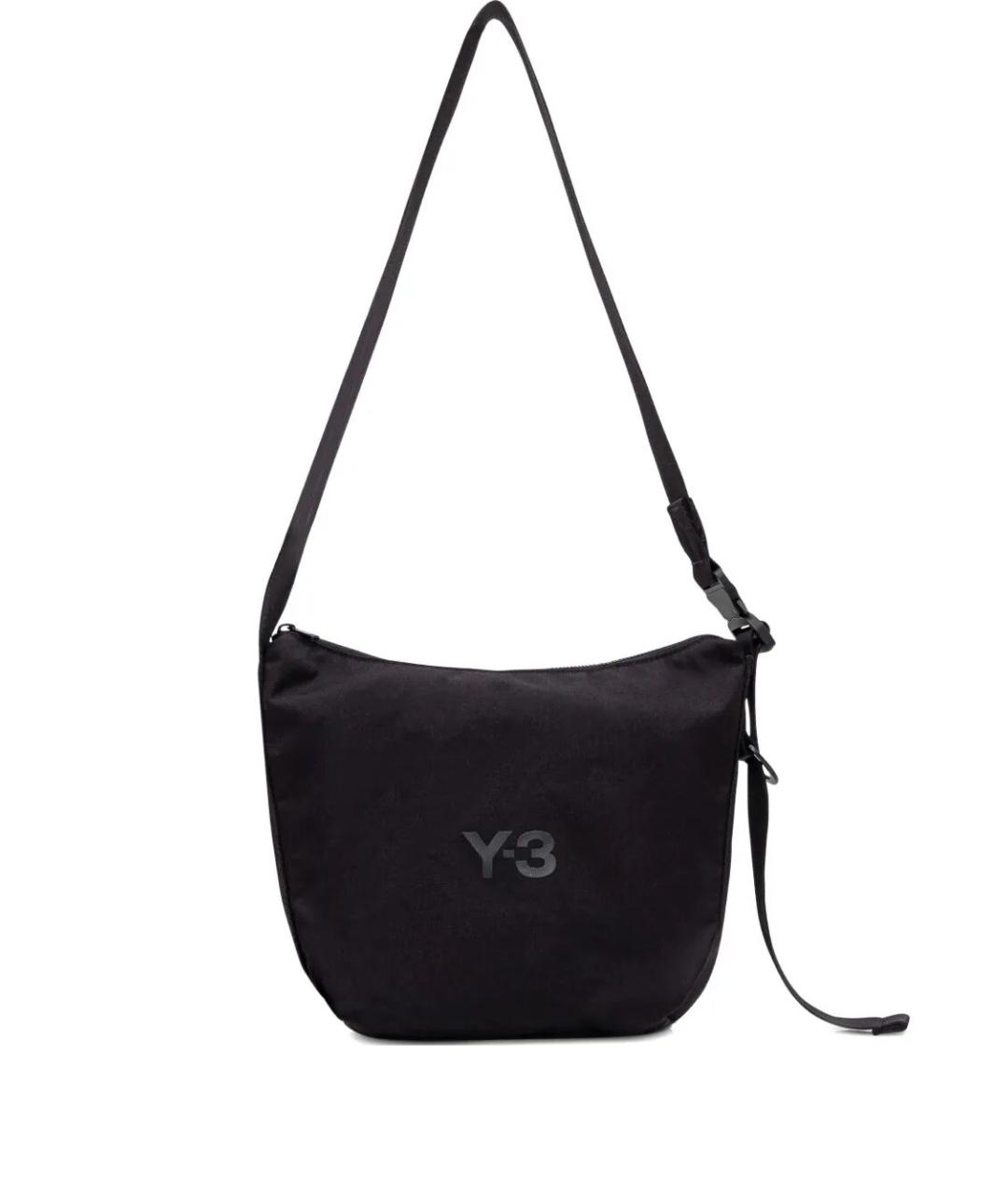 Y-3 Черная сумка на плечо, фото 1