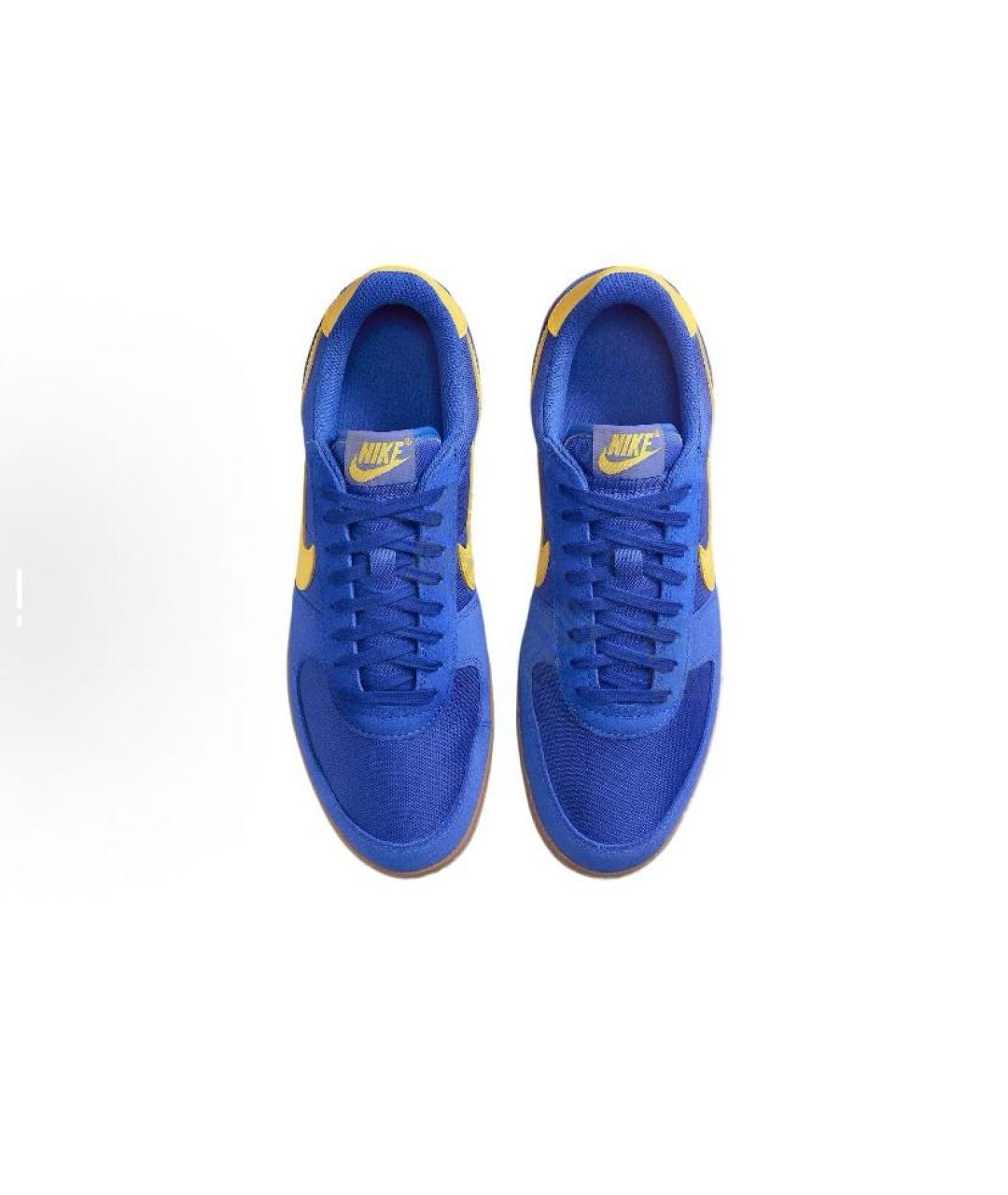 NIKE Синие текстильные кроссовки, фото 4