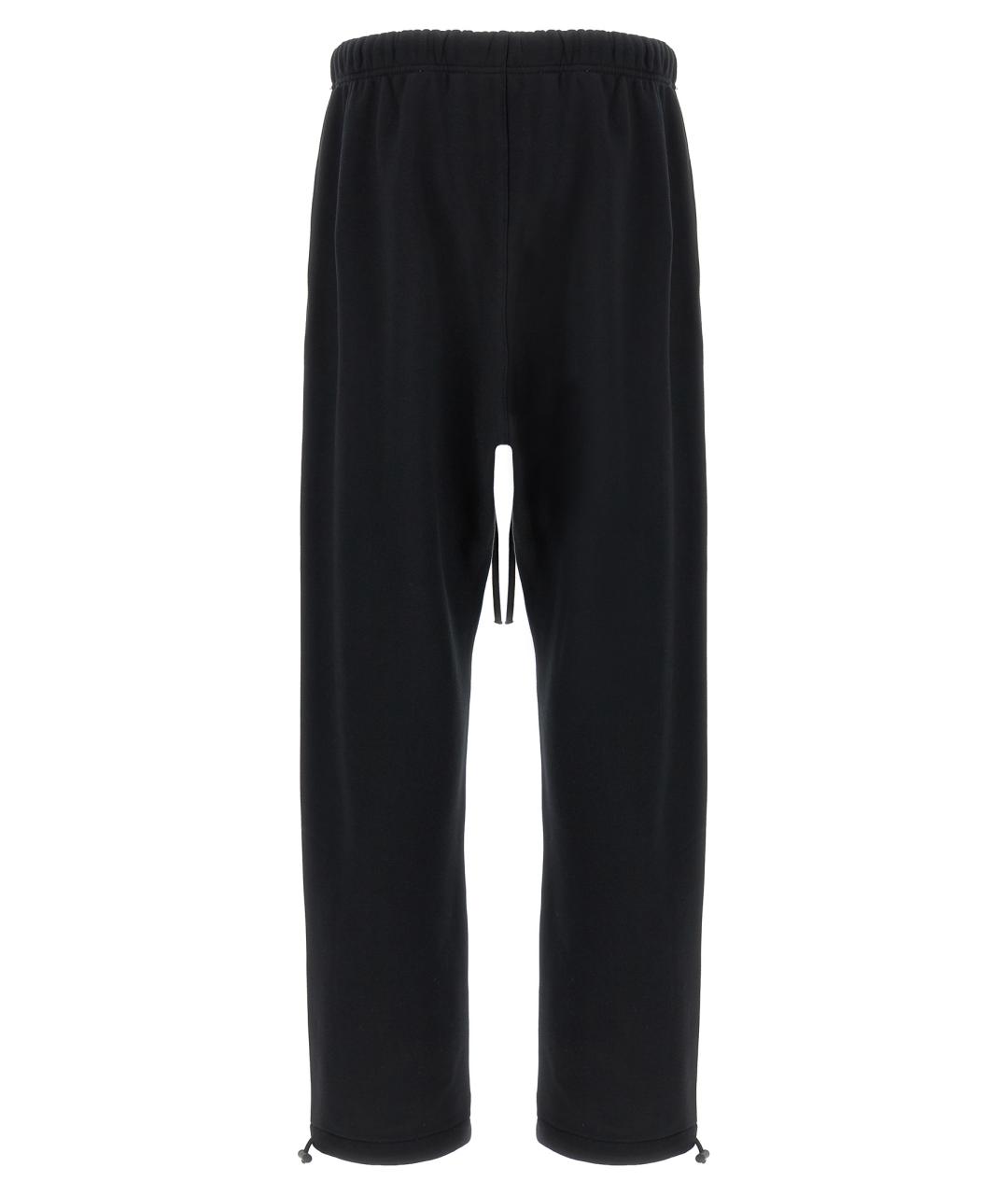 FEAR OF GOD ESSENTIALS Черные хлопковые повседневные брюки, фото 2