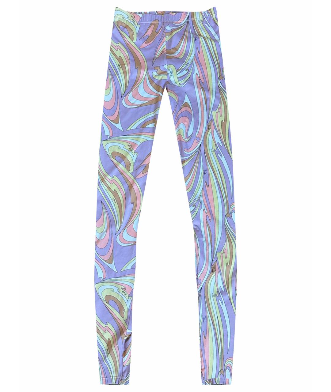 EMILIO PUCCI Розовые леггинсы и велосипедки, фото 1
