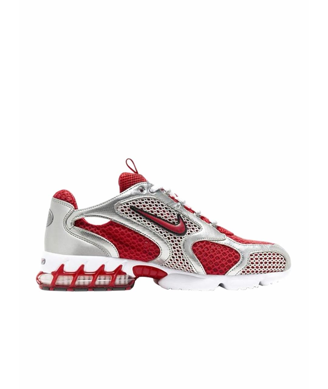 NIKE Красные текстильные кроссовки, фото 1