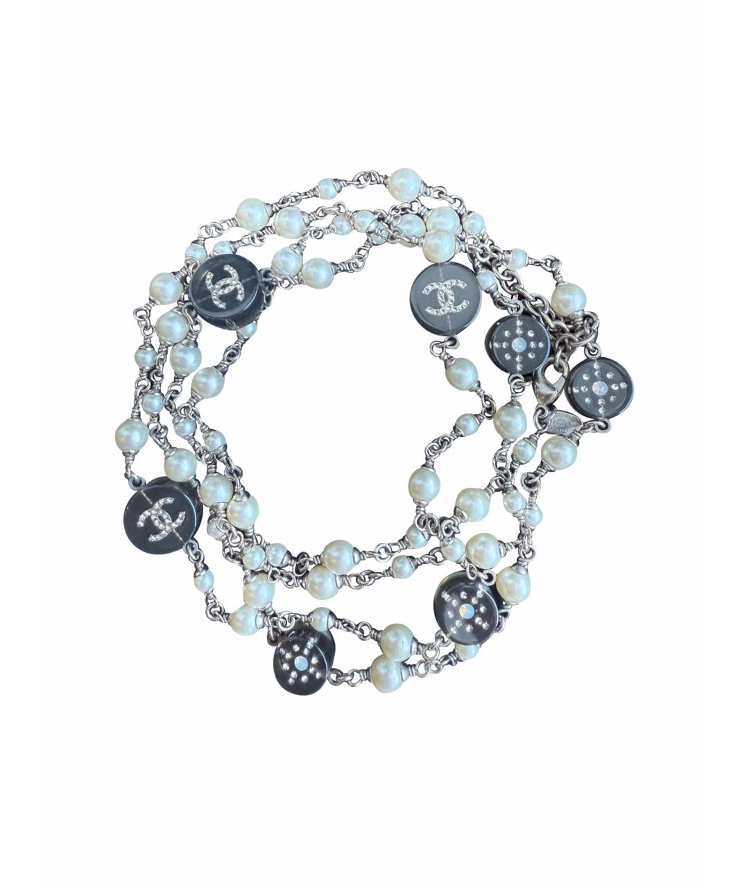 CHANEL Серебряное колье, фото 1