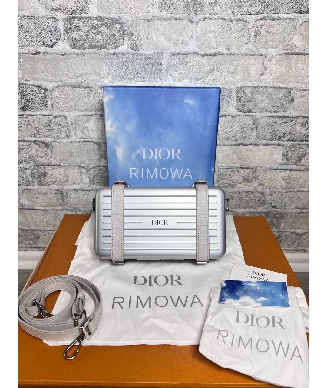 CHRISTIAN DIOR Серебряная сумка на плечо, фото 9