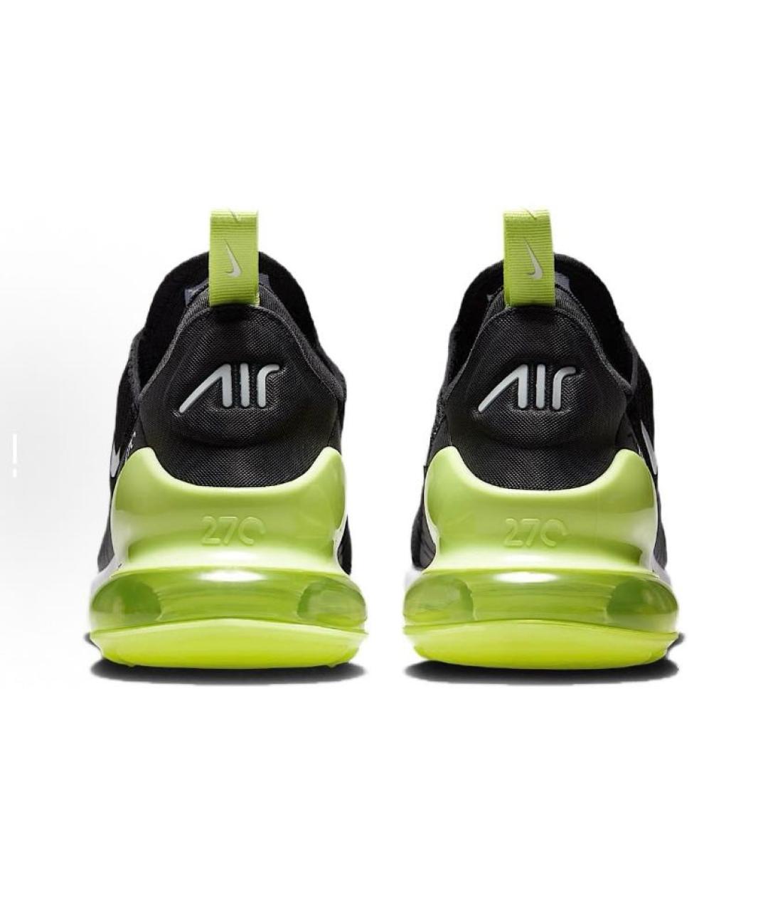 NIKE Черные текстильные низкие кроссовки / кеды, фото 5