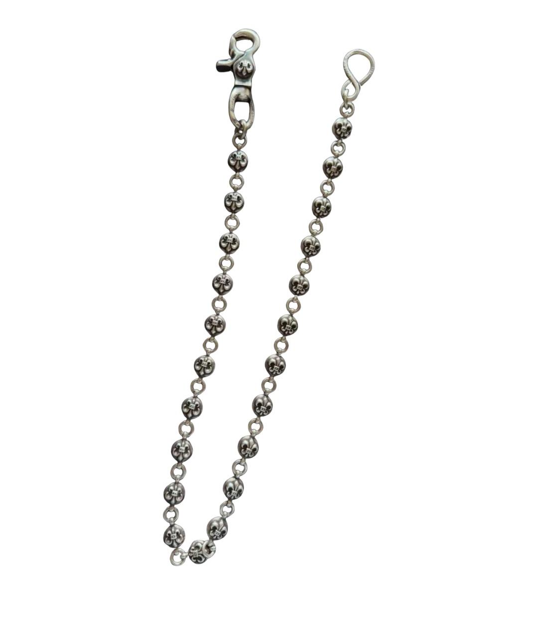 CHROME HEARTS Серебряная цепочка, фото 1