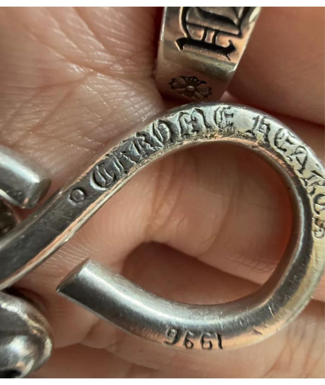CHROME HEARTS Серебряная цепочка, фото 6