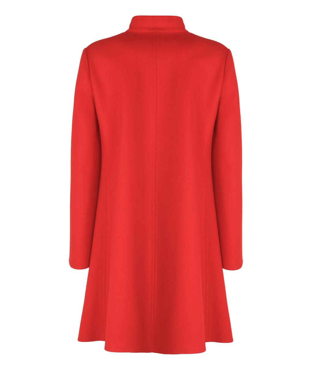 VALENTINO Красное шерстяное пальто, фото 2