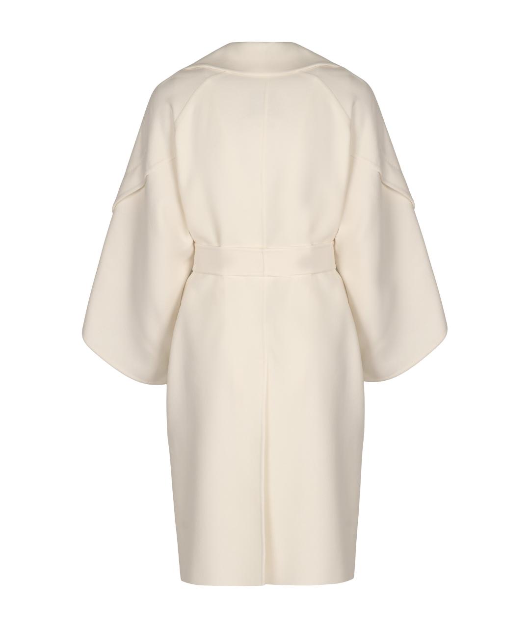 MAX MARA Бежевое шерстяное пальто, фото 2