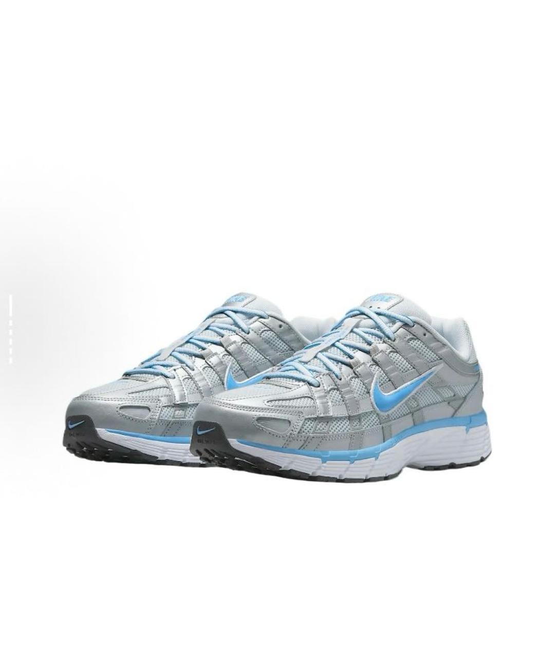 NIKE Серые текстильные кроссовки, фото 3