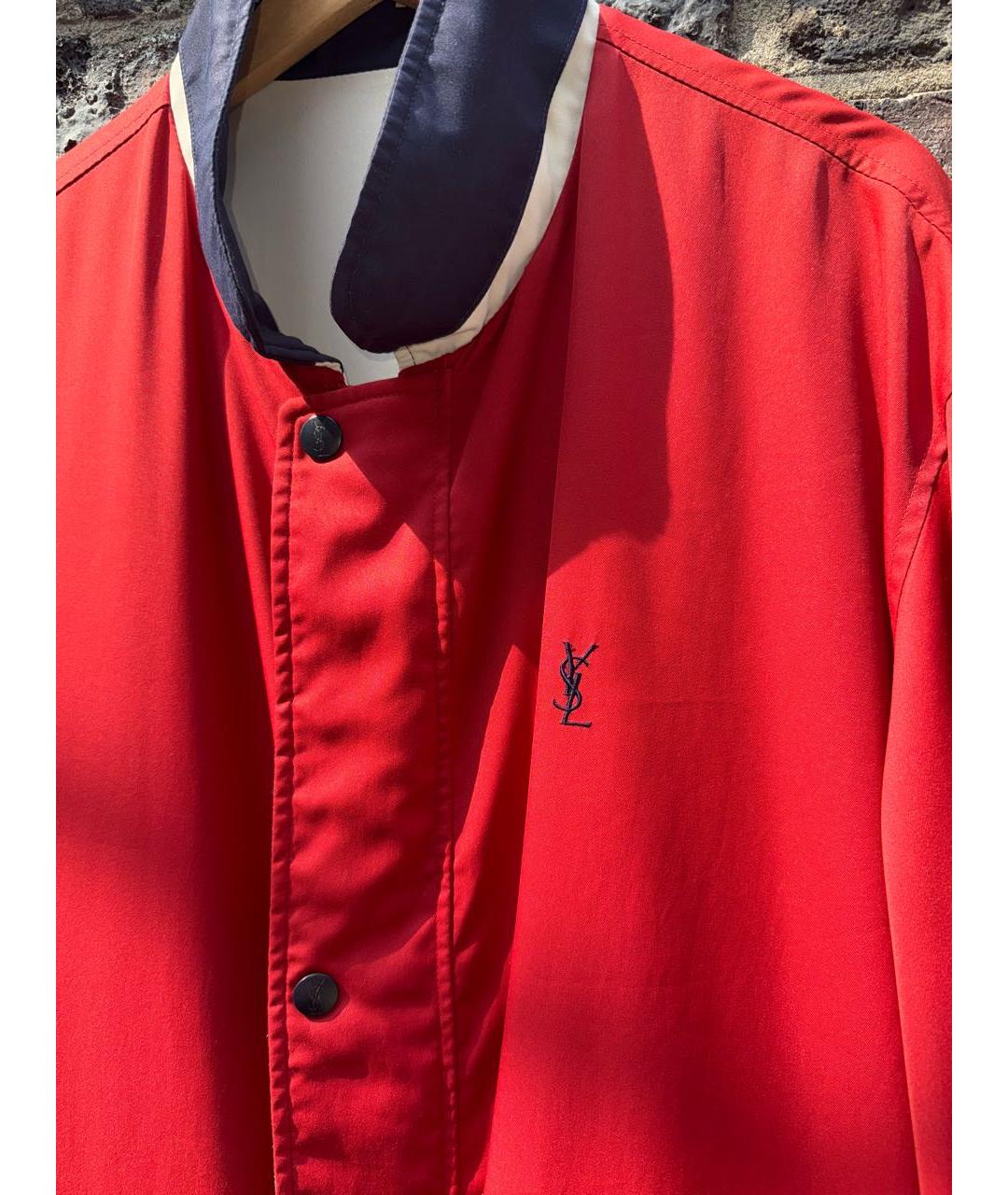 SAINT LAURENT Полиэстеровая куртка, фото 3