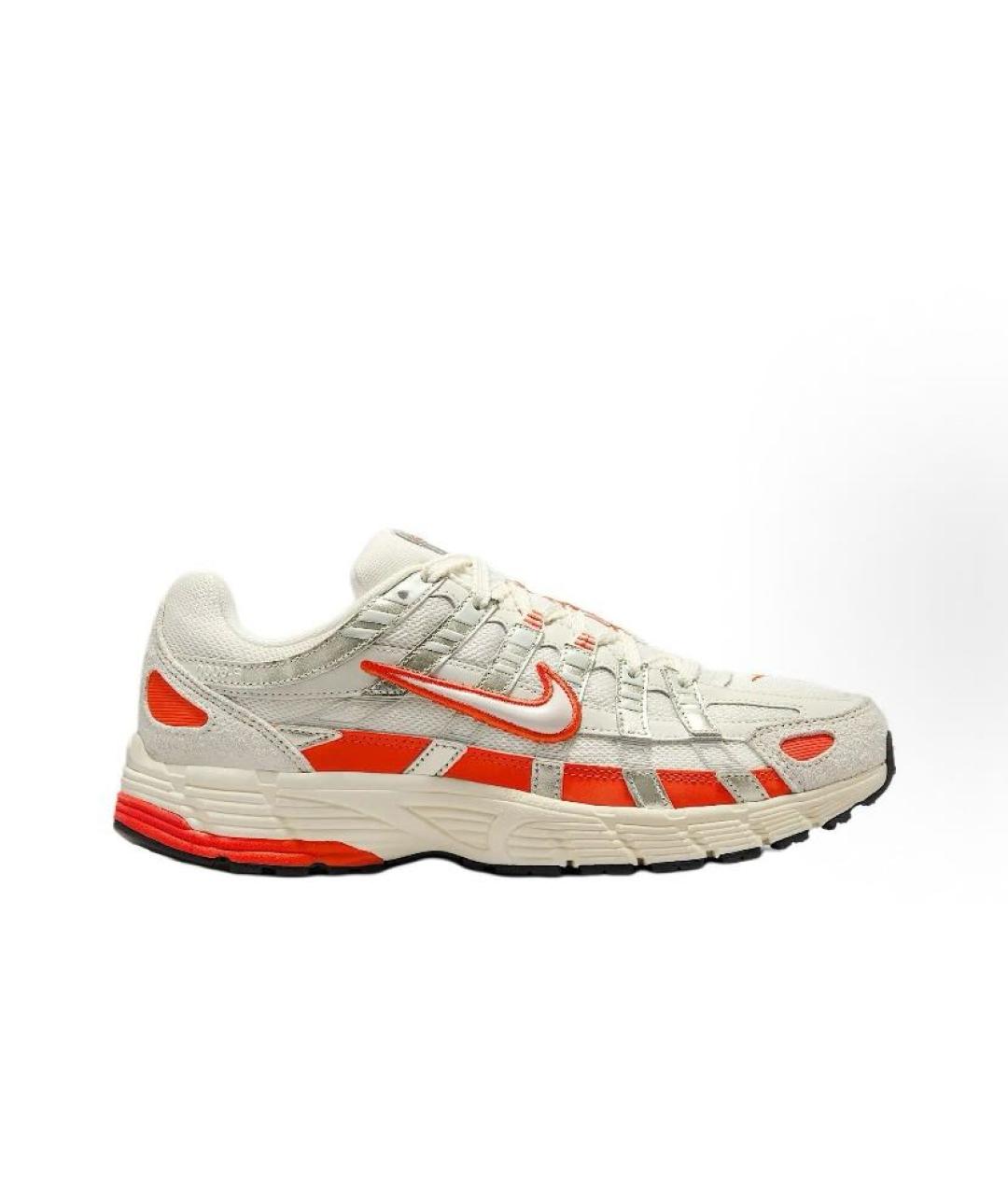 NIKE Бежевые текстильные кроссовки, фото 5