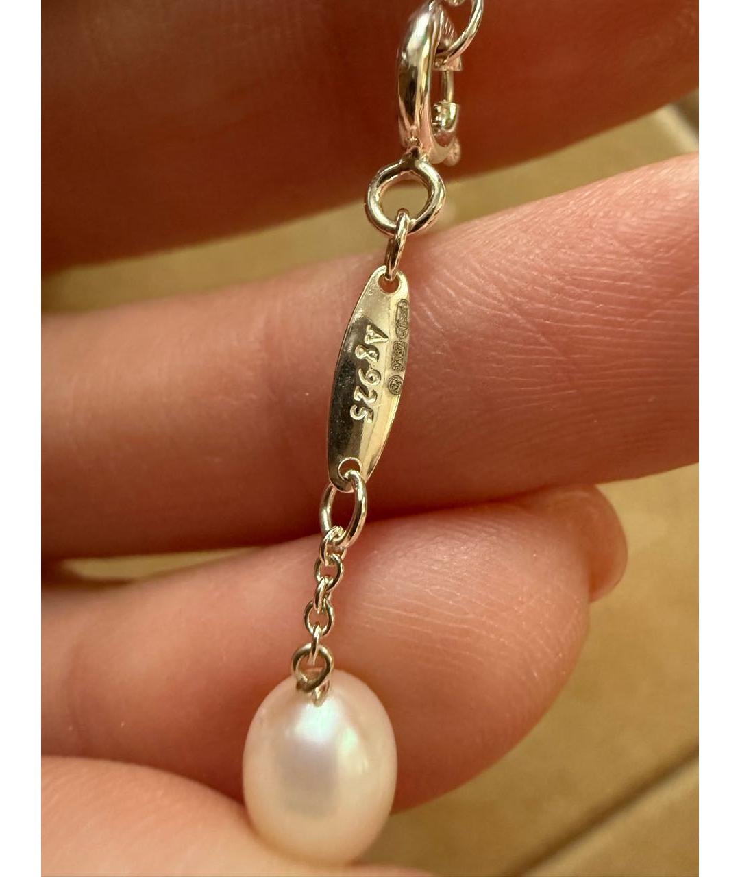 TIFFANY&CO Белое жемчужное колье, фото 3