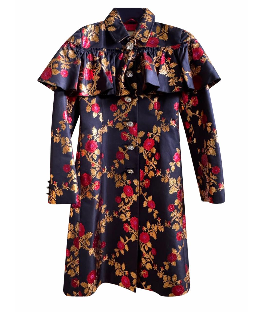 GUCCI Черное пальто, фото 1