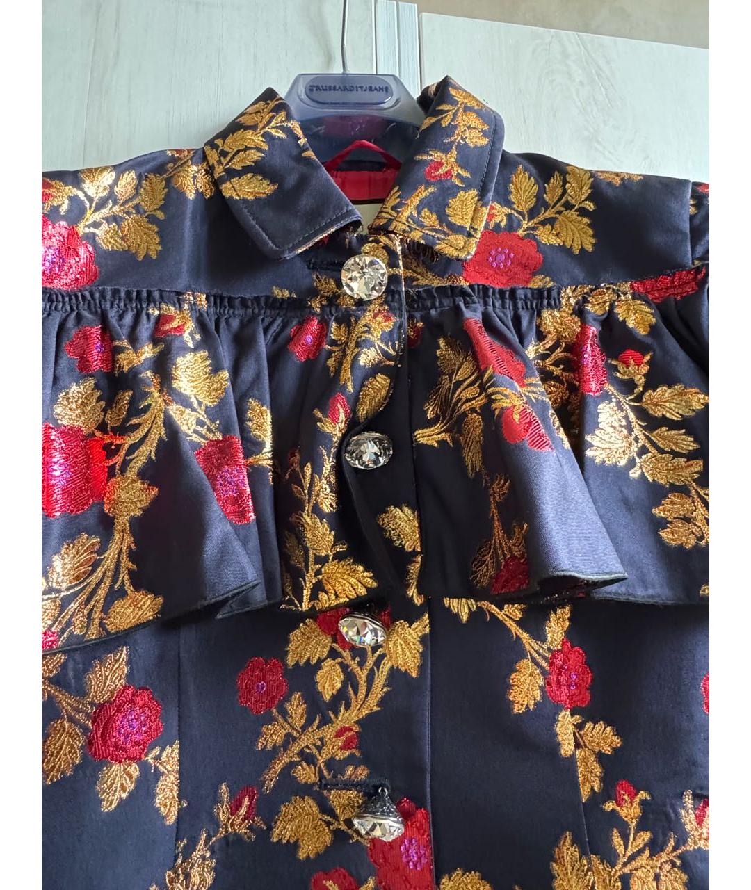 GUCCI Черное пальто, фото 4